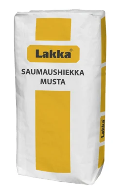 Saumaushiekka Lakka, musta, 20kg
