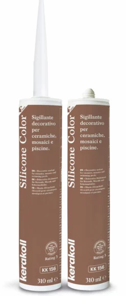 Saumausmassa Kerakoll Silicone Color, 310ml, eri värejä