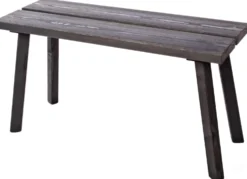 Saunapenkki Pinetta 80x29x44 cm suora musta