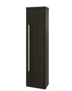 Seinäkaappi Harma Serena 351x250x1400mm, musta tammi