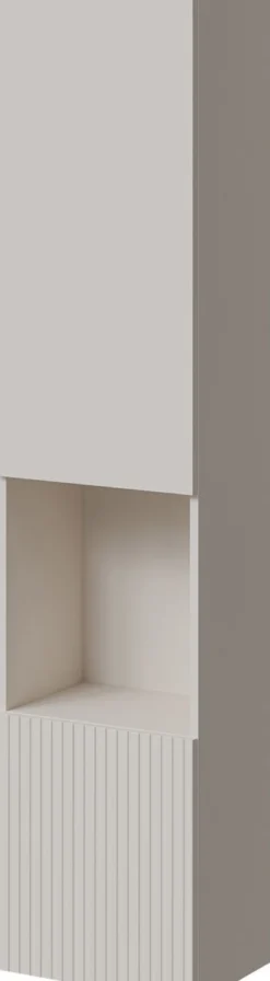 Seinäkaappi Nomla 2D CAPITAL, syvennyksellä, beige