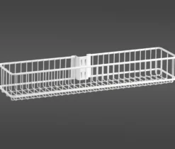 Seinäkori keskikoko Elfa Classic 435x104x70 mm valkoinen