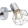 Seinävalaisin Globo Xara 40W kromi