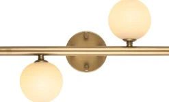 Seinävalaisin Linento Lighting Domino 2-osainen kulta