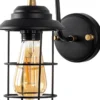 Seinävalaisin Linento Lighting Mahoney musta