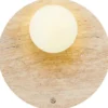 Seinävalaisin Linento Lighting Tor- Look-D beige/valkoinen