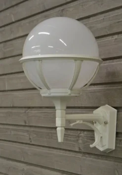 Seinävalaisin Noor Rotund Medium 450x330x280 mm valkoinen