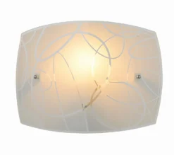 Seinävalaisin Trio Spirelli 300x220 mm valkoinen