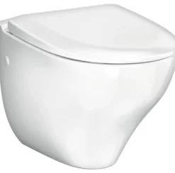 Seinä-WC-istuin Gustavsberg Nautic 1530, piiloasennus, Hygienic Flush, Soft Close -istuinkannella