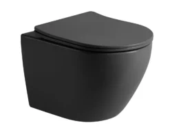 Seinä-WC-istuin Interia Pacho Rimless, soft-close -kannella, eri värejä