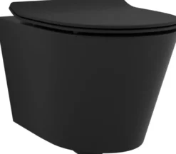 Seinä-WC-istuin Svedbergs Vege, hitaasti sulkeutuva istuinkansi