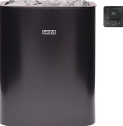 Sähkökiuas Narvi NC Electric Flow, erillinen ohjaus, eri vaihtoehtoja