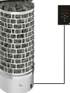 Sähkökiuas SAWO Aries Wall Ni2 9 kW 8-13 m³ erillinen ohjaus