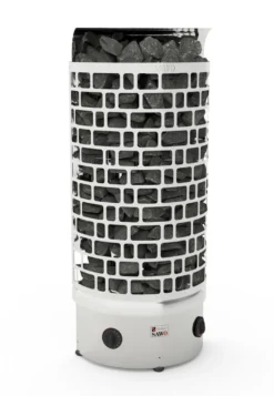 Sähkökiuas SAWO Aries Wall Premium 9 kW 8-13 m³ kiinteä ohjauskeskus
