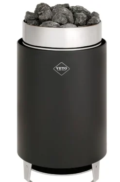 Sähkökiuas VETO SK15 15 kW 14-24 m³ erillinen ohjaus musta