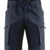 Shortsit Blåkläder 1449 Stretch tummansininen/musta