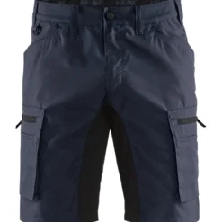 Shortsit Blåkläder 1449 Stretch tummansininen/musta