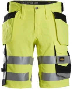 Shortsit Snickers Workwear 6135 High-Vis lk 1