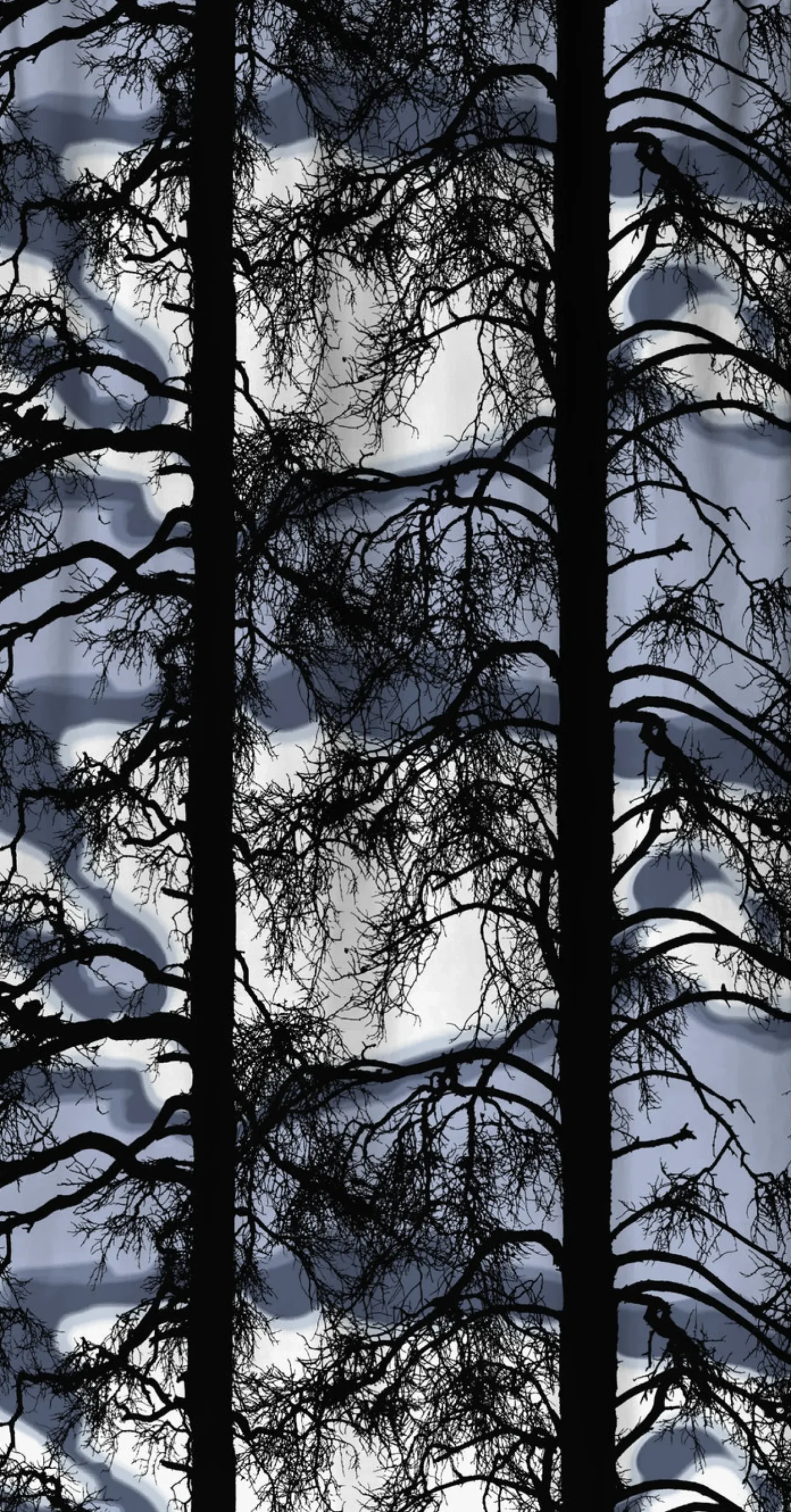 Sivuverho Vallila Kelohonka, 140x250cm