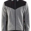Softshell-takki Blåkläder 5940 harmaameleerattu/musta