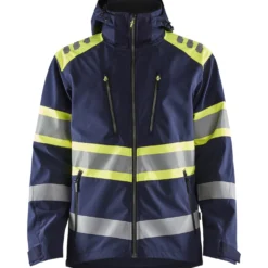 Softshell-takki Blåkläder 4494 Highvis mariininsininen/huomioväri