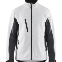 Softshell-takki Blåkläder 4950 valkoinen/tummanharmaa