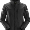 Softshell-takki Snickers Workwear AllroundWork 1200 musta