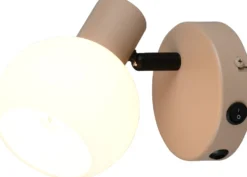 Spottivalaisin Trio Boba 1-osainen E14 lämmin beige
