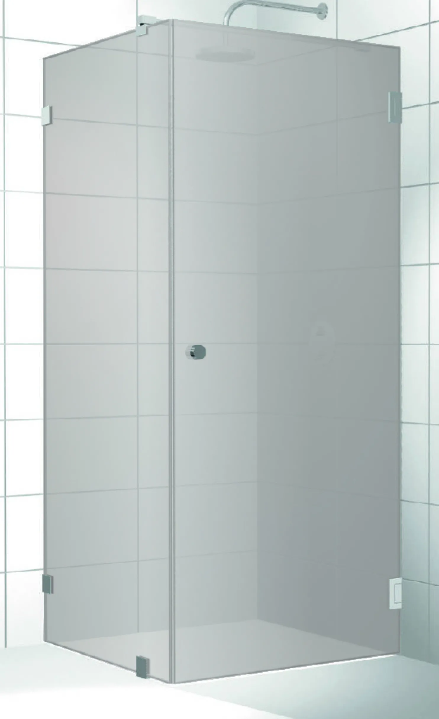 Suihkunurkkaus Elegance 14 harmaa mittatilaus