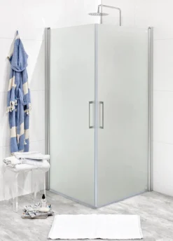 Suihkunurkkaus Noro Fix Trend C 99 900x900x1950 mm mattahopea mattalasi