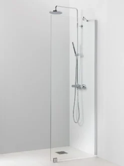 Suihkuseinä Vihtan Ocean 6 850x2015 mm kiinteä kirkas lasi