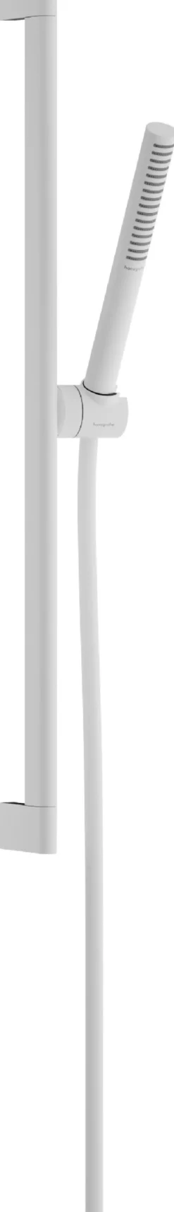 Suihkusetti Hansgrohe Pulsify S 100 1jet Ecosmart+, tanko 65cm, mattavalkoinen