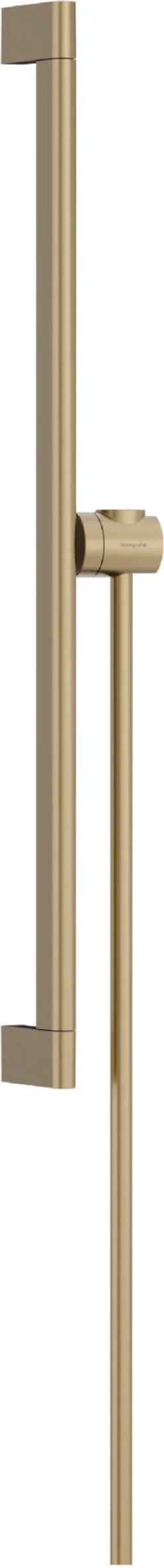 Suihkutanko Hansgrohe Unica S Puro, 65 cm, Easy slide -liu'ulla ja Isiflex-suihkuletkulla 160 cm, harjattu pronssi