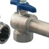 Sulkuventtiilipari Uponor Vario 3/4" G1 kulma