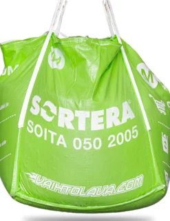 Suursäkki Sortera, eri kokoja