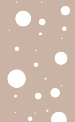 Tapetti Artgeist Cinnamon bubbles, 50x1000cm, pilkullinen, ruskea
