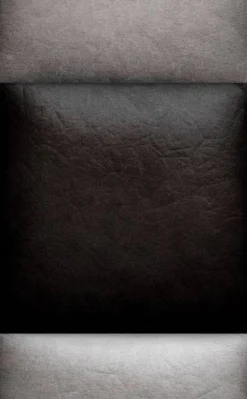 Tapetti Artgeist Leather chessboard, 50x1000cm, ruutu, musta