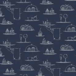 Tapetti Galerie Just Kitchens Chalkboard Menu, retro