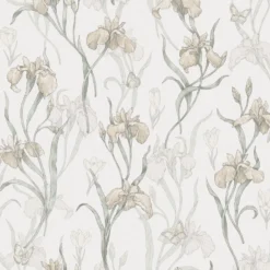 Tapetti Sandberg Iris, non-woven, romanttinen
