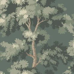 Tapetti Sandberg Raphael, non-woven, kasvi, lehtipuu