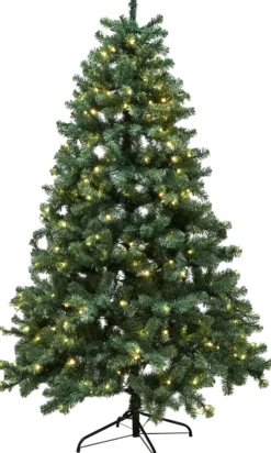 Tekojoulukuusi Nordic Winter Aske 150cm PVC LED-valoilla