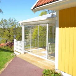 Terassin liukuovi Landskap Stadig pidennetty kesäkausi 4 osaa eri kokoja ja värejä