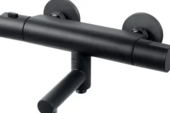 Termostaattihana Tapwell ARM022, juoksuputkella, Matte Black