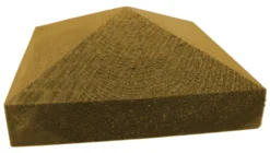 Tolpanhattu Pyramidi K38 107x107x50 mm vihreä 90 mm tolpalle