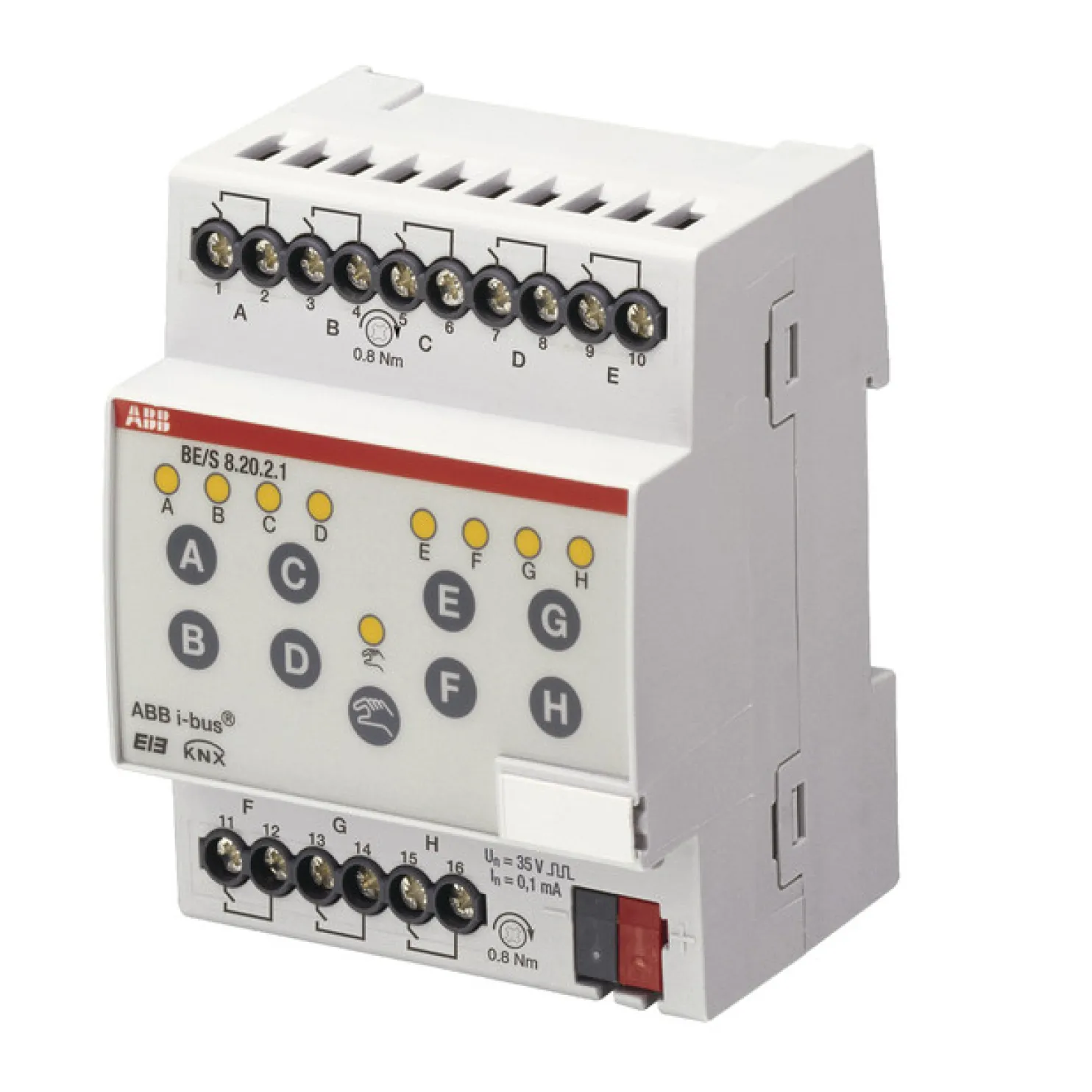 Tuloyksikkö ABB KNX - 8*12-230VAC/DC