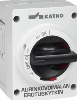 Turvakytkin vääntimellä Katko IsoSafe KUM 325 3X25A 400V 11kW aurinkovoimaloille