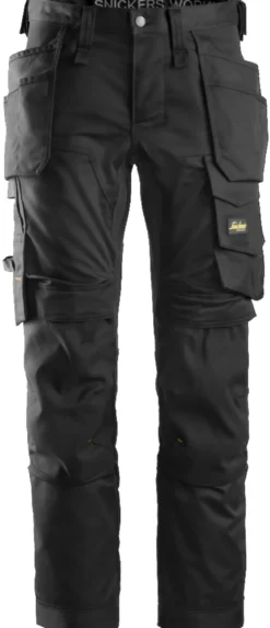 Työhousut Snickers Workwear AllroundWork 6241 Stretch musta