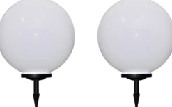 Ulkolamput polulle 2 kpl led 50 cm maapiikillä