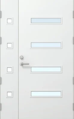 Ulko-ovi Kaskipuu FE3 Thermo mittatilausovi + levike VLA1/VLK1 Thermo M3