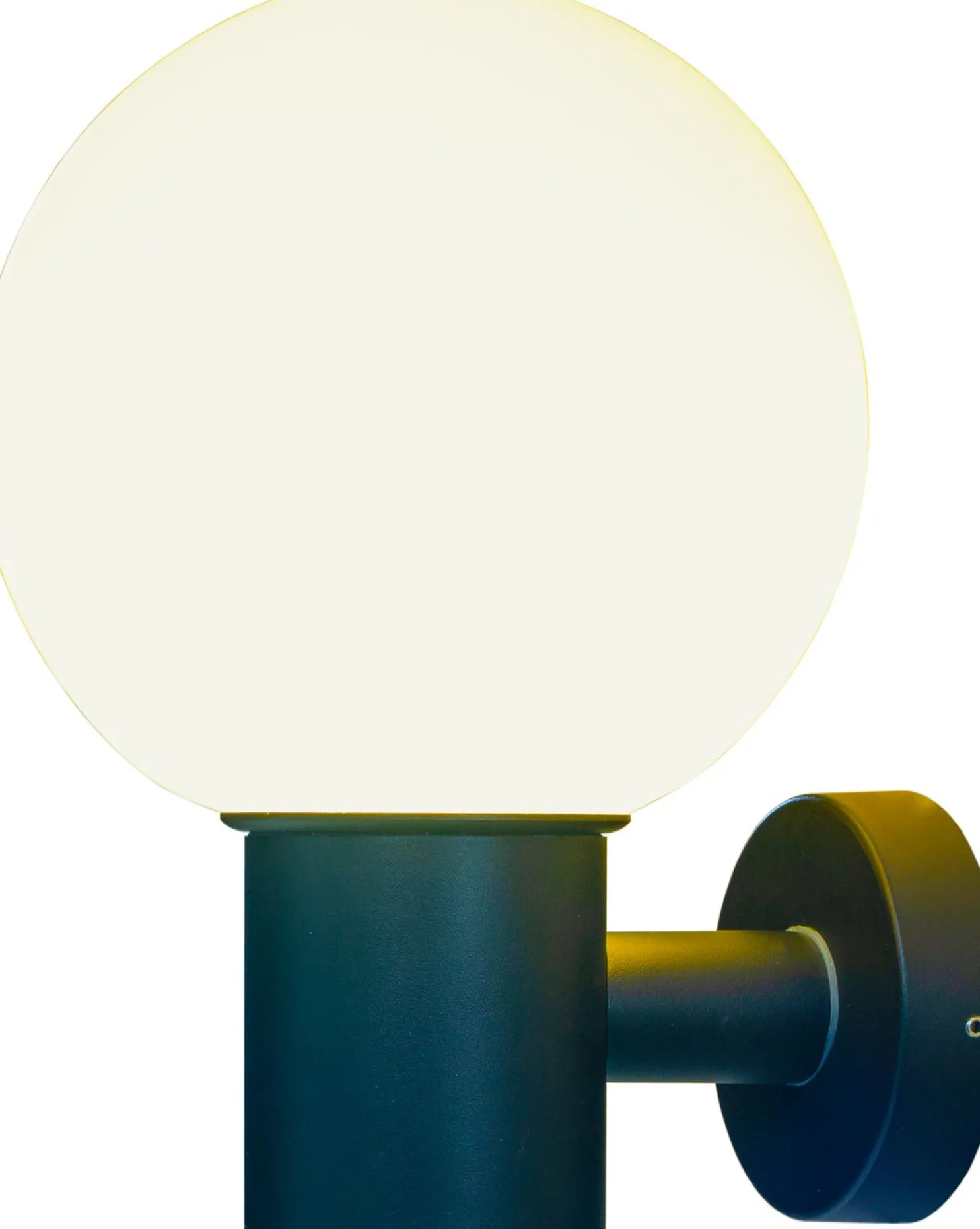 Ulkoseinävalaisin Aneta Lighting Saltvik, musta/valkoinen